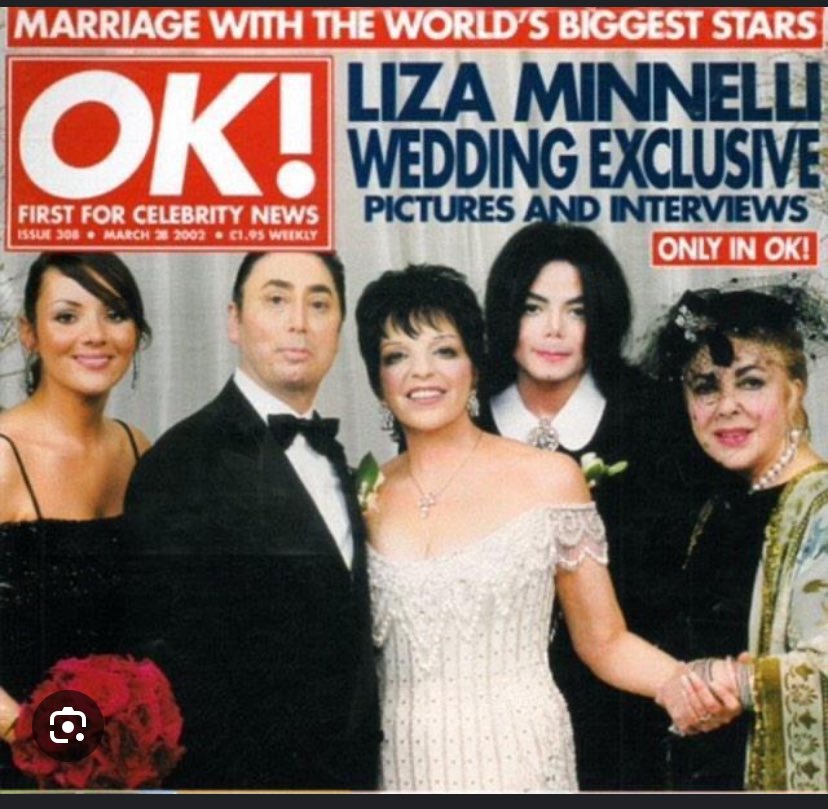 <a href="/sharon_weave/">sharon mitchells stunning weave</a> I raise you our martine being bridesmaid to Liza Minnelli, with best man MJ, and Liz Taylor the maid of honour