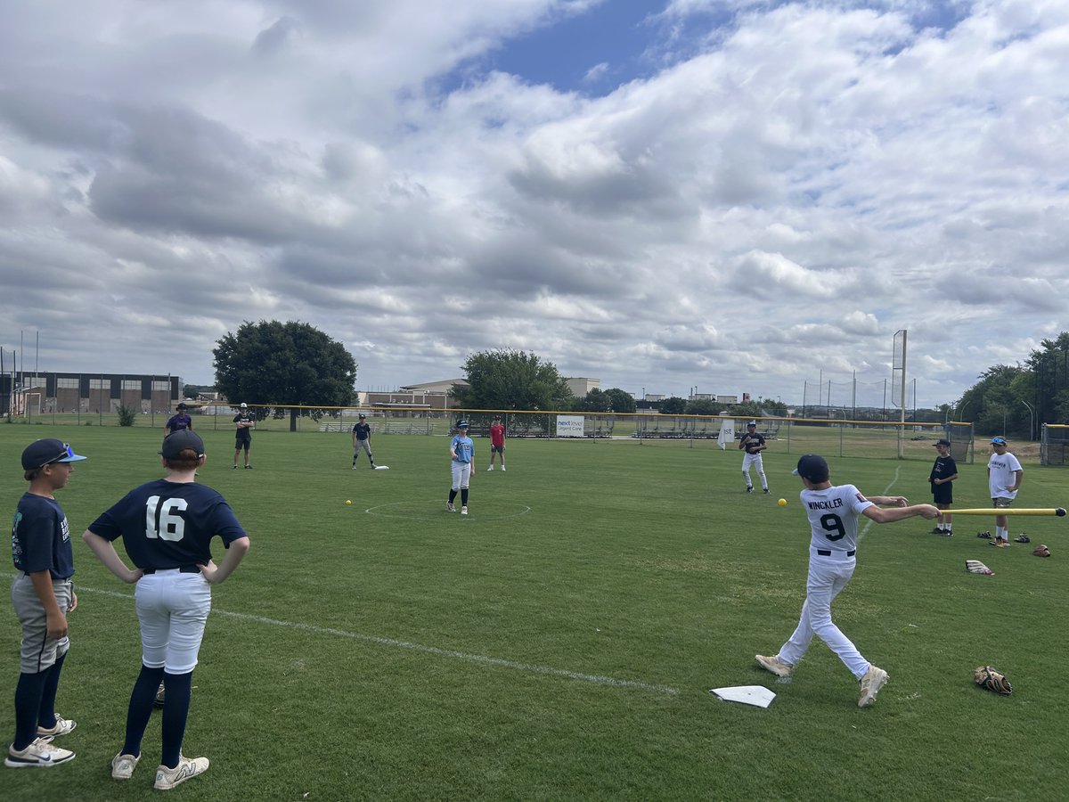 Churchill Baseball (@sawcbaseball) on Twitter photo CHURCHILL BASEBALL CAMP
FUTURE CHARGERS - Incoming 7th/8th/9th Graders gettin after it with some wiffle ball to finish up day 2โผ๏ธ
TWO MORE days to go!!
<a href="/NeisdAthletics/">NEISD ATHLETICS</a> <a href="/CoachNateShaw/">Nate Shaw</a> <a href="/BMS_Athletics_/">Bradley Middle School Athletics</a> <a href="/IKE_PTA/">Eisenhower PTA</a> <a href="/IKEAthletics/">IKE Generals Athletics</a> <a href="/JaguarsJackson/">JacksonJaguarsAthletics</a> <a href="/RxDausin/">Rex Dausin</a> <a href="/csa_wc/">WC_CSA</a> <a href="/McAllisterPark/">McAllister Park Little League</a> CHURCHILL BASEBALL CAMP
FUTURE CHARGERS - Incoming 7th/8th/9th Graders gettin after it with some wiffle ball to finish up day 2โผ๏ธ
TWO MORE days to go!!
<a href="/NeisdAthletics/">NEISD ATHLETICS</a> <a href="/CoachNateShaw/">Nate Shaw</a> <a href="/BMS_Athletics_/">Bradley Middle School Athletics</a> <a href="/IKE_PTA/">Eisenhower PTA</a> <a href="/IKEAthletics/">IKE Generals Athletics</a> <a href="/JaguarsJackson/">JacksonJaguarsAthletics</a> <a href="/RxDausin/">Rex Dausin</a> <a href="/csa_wc/">WC_CSA</a> <a href="/McAllisterPark/">McAllister Park Little League</a>