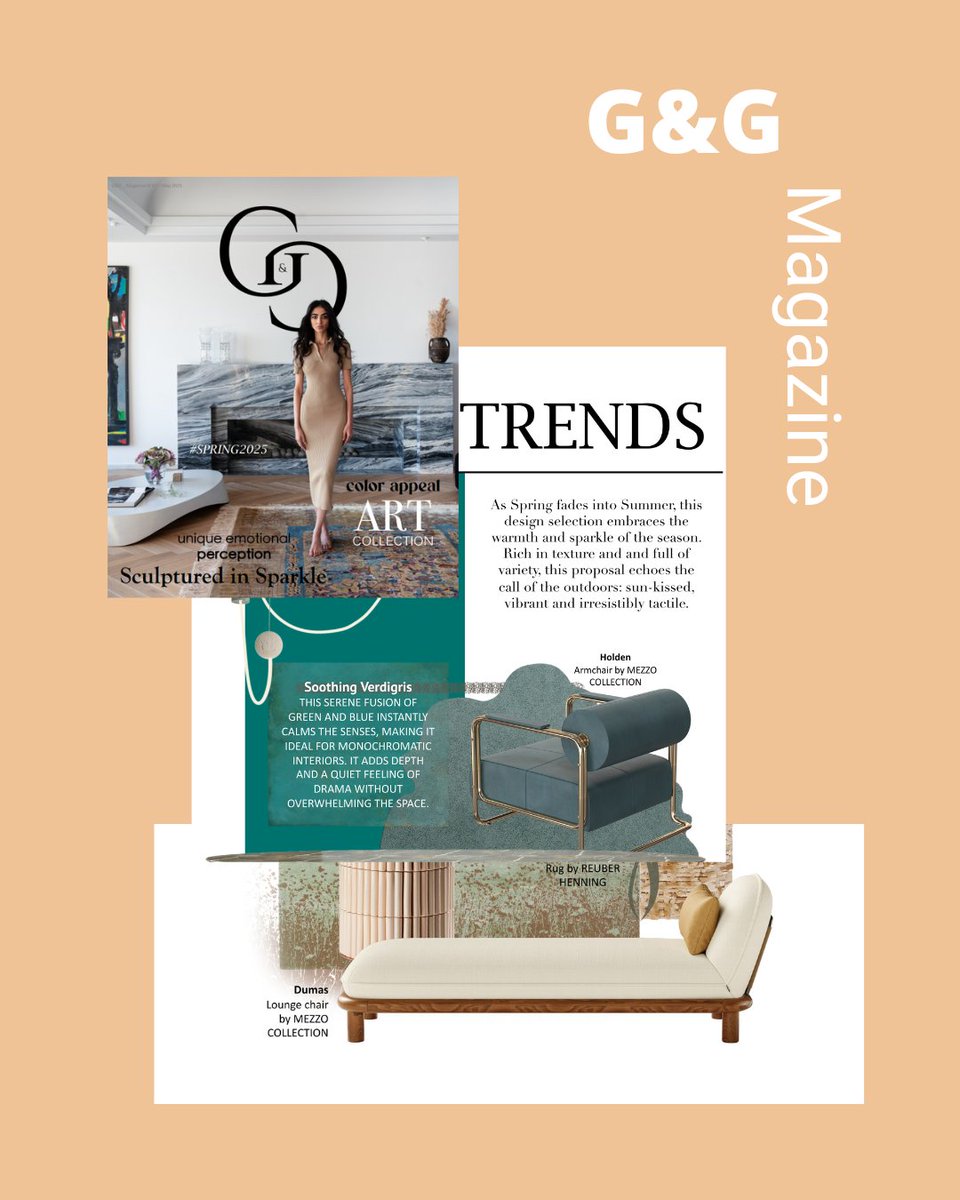 Mezzo Collection (@mezzocollection) on Twitter photo Thank you <a href="/gandgmagazineeu/">G&G _ Magazine</a> for sharing our 𝑯𝒐𝒍𝒅𝒆𝒏 𝑨𝒓𝒎𝒄𝒉𝒂𝒊𝒓, and 𝑫𝒖𝒎𝒂𝒔 𝑳𝒐𝒖𝒏𝒈𝒆 𝑪𝒉𝒂𝒊𝒓 on the latest issue of the magazine.
Let's continue this amazing partnership!
#mezzocollection #mezzo #mezzogeneration
#midcenturymodern #onthepress #midcentury Thank you <a href="/gandgmagazineeu/">G&G _ Magazine</a> for sharing our 𝑯𝒐𝒍𝒅𝒆𝒏 𝑨𝒓𝒎𝒄𝒉𝒂𝒊𝒓, and 𝑫𝒖𝒎𝒂𝒔 𝑳𝒐𝒖𝒏𝒈𝒆 𝑪𝒉𝒂𝒊𝒓 on the latest issue of the magazine.
Let's continue this amazing partnership!
#mezzocollection #mezzo #mezzogeneration
#midcenturymodern #onthepress #midcentury