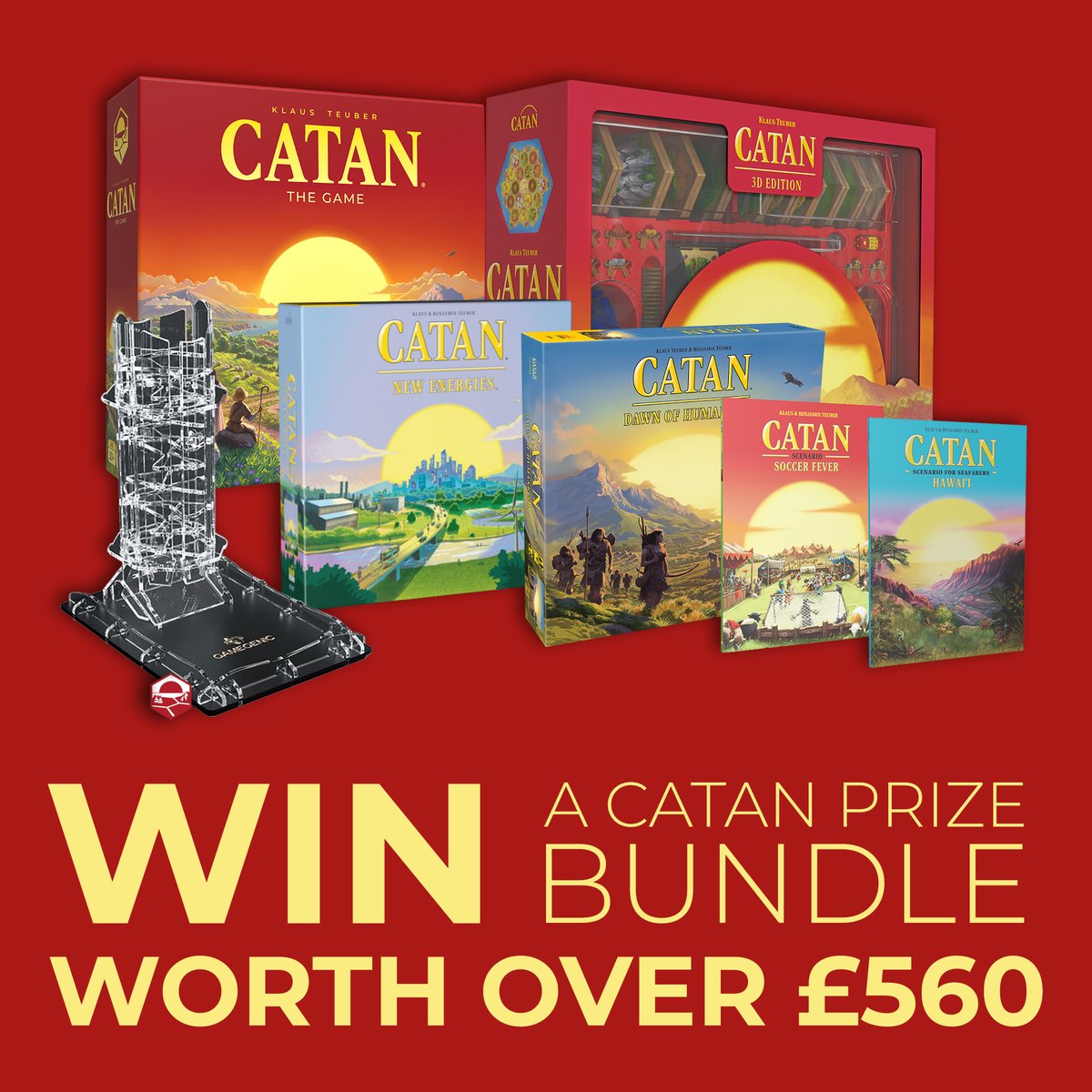 🎉 It’s officially June, and you know what that means, CATAN fans! 🎲

That’s right – CATAN Connect is just 26 days away!

Join OPE as we celebrate all things CATAN at the iconic Kia Oval in London on Saturday, June 28th!

🌍 On this special day, the brand-new event game CATAN –