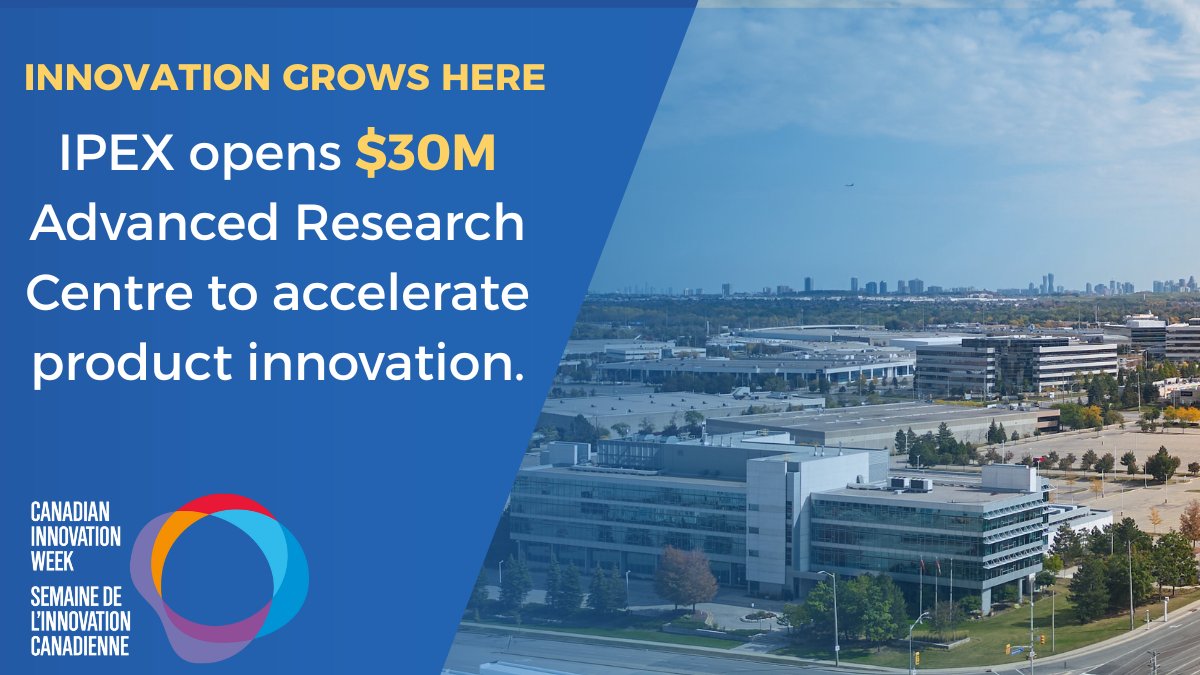 IPEX, opens Centre for Advanced Research driving innovation in advanced manufacturing &amp; reinforcing the Mississauga's position as a global innovation hub attracting top companies in Canada’s dynamic industrial sector. #Innovation #Mississauga #CIW25 ➡️ bit.ly/4kDpzn5