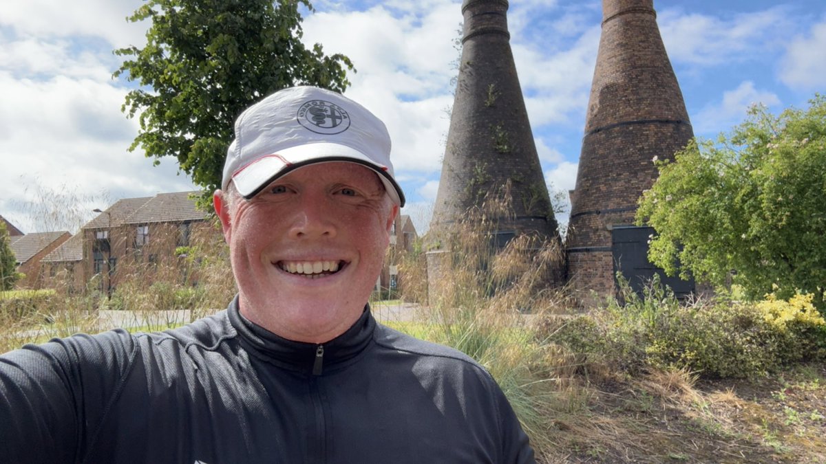 Slightly longer run this morning! 8 miles from Milton to Etruria, back through Hanley, Birches Head. 

🏃‍♂️