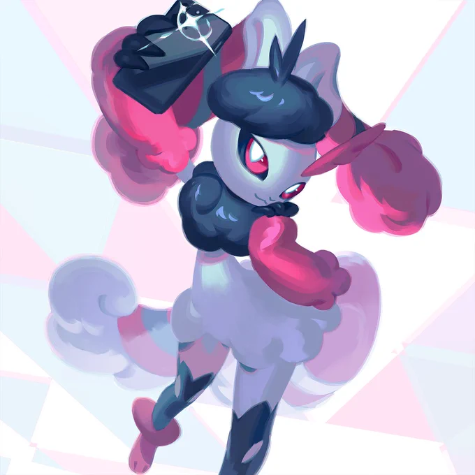 fakemon appreciation postBerserk Gene by  Lopunny-Meowstic fusion by  Kalosian Serperior by  Mega Mismagius by  