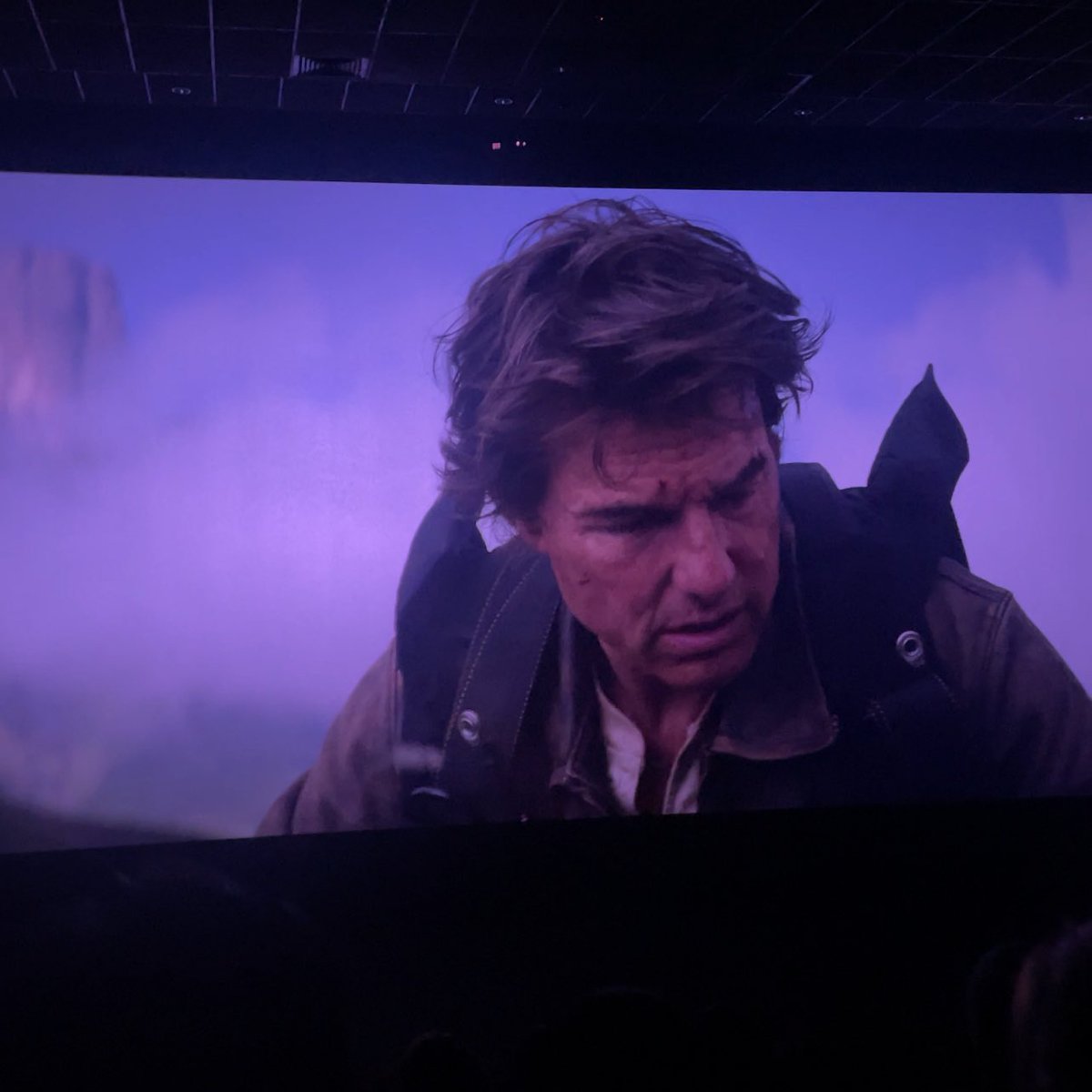 trlyng2's tweet photo. Just watched Mission: Impossible The Final Reckoning and I still can’t believe what I saw.

From the submarine dive to the insane plane stunt it’s peak cinematic action.

Tom Cruise redefines what action means.
#MissionImpossible https://t.co/LI8t9g2PMw