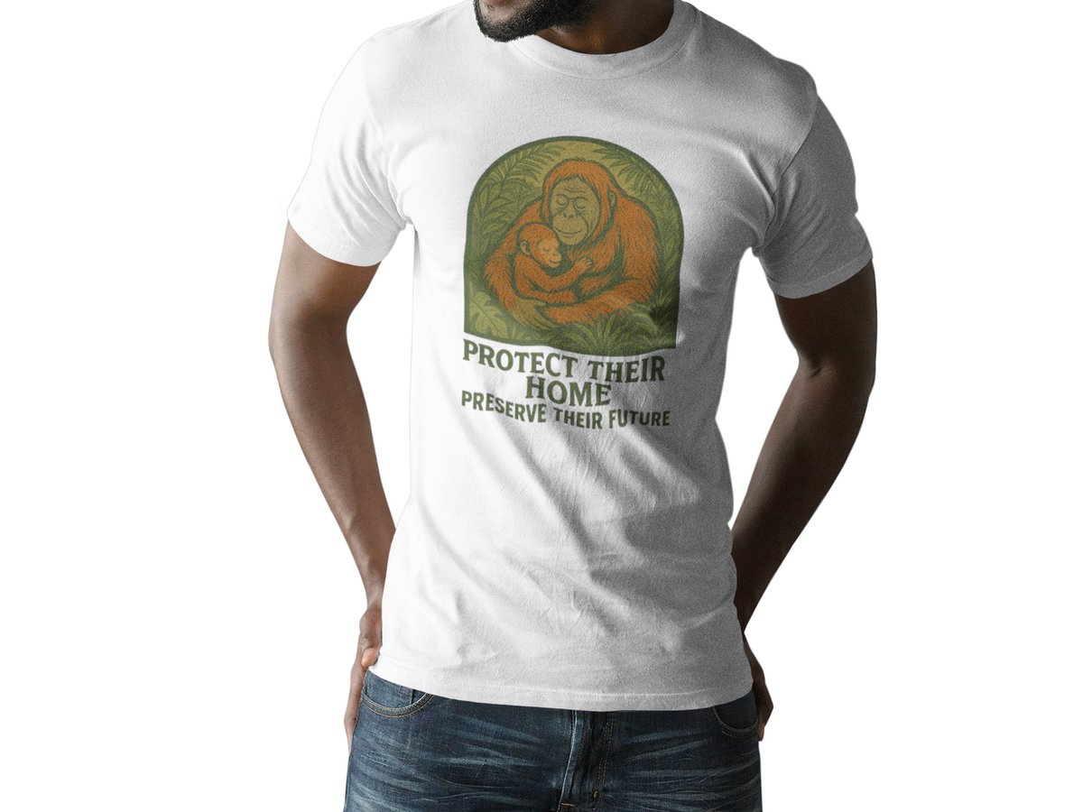 MBeechDesign's tweet photo. Vintage Orangutan Conservation T-Shirt https://t.co/Gcu6UBJrjv via @Etsy
#OrangutanConservation #SaveOrangutans #VintageTShirt #notodeforesting #WildlifeConservation #ProtectOrangutans #EcoFriendlyFashion #EndangeredSpecies #ConservationTees
#VintageWildlife #OrangutanLove #SustainableStyle #WildlifeProtection #SaveTheOrangutans #EcoApparel #Biodiversity #RetroConservation