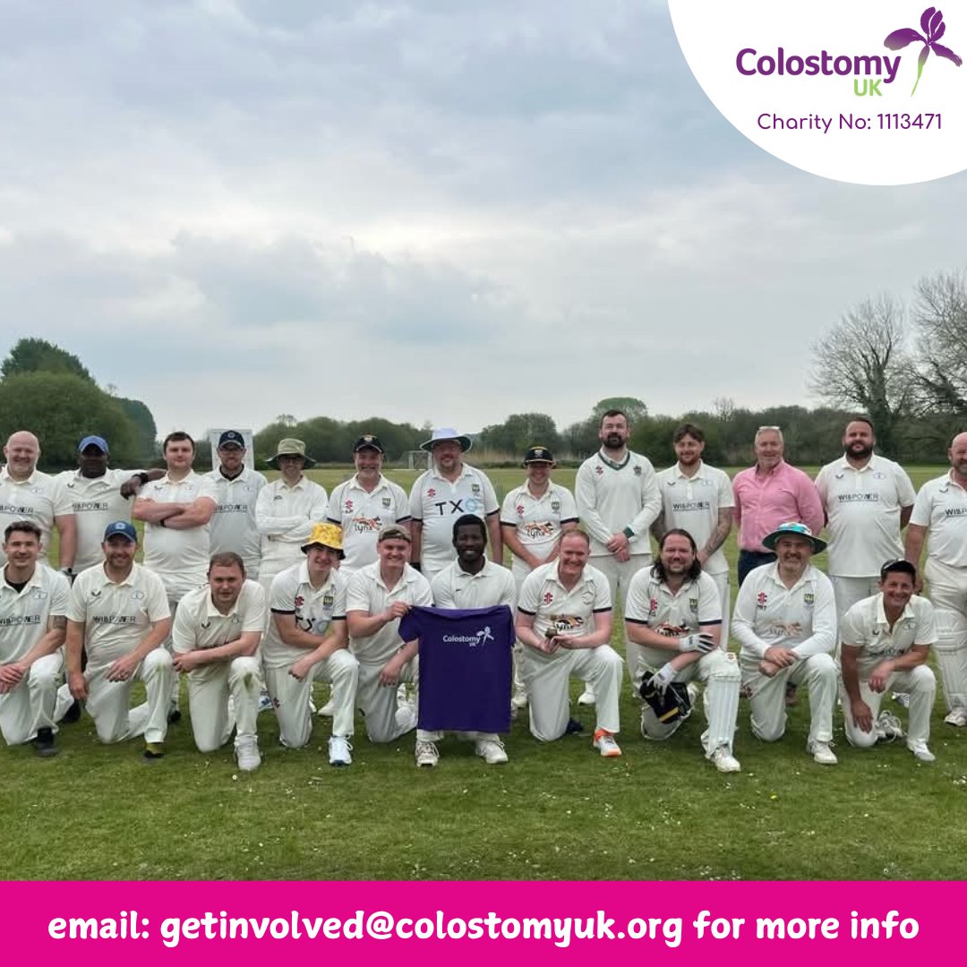 ColostomyUK (@colostomyuk) on Twitter photo 🏏 Huge thanks to Collingbourne Cricket Club & John Baxter for raising £320 to support our work—and continuing their amazing support into 2025! 💜
Part of a club? Be like John. Fundraise & make a difference:
📩 getinvolved@colostomyuk.org
#ColostomyUK #Fundraising #StomaAware 🏏 Huge thanks to Collingbourne Cricket Club & John Baxter for raising £320 to support our work—and continuing their amazing support into 2025! 💜
Part of a club? Be like John. Fundraise & make a difference:
📩 getinvolved@colostomyuk.org
#ColostomyUK #Fundraising #StomaAware