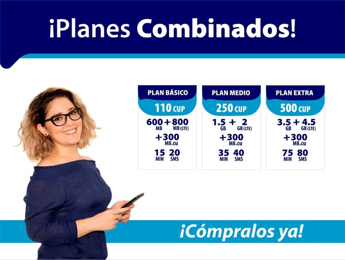 Conoce los servicios y planes a los que puedes acceder.
#CubaPorLaTransformaciónDigital #EtecsaTeAcompaña
<a href="/ETECSA_Cuba/">ETECSA</a>