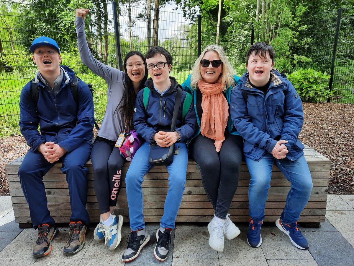 IDTCD's tweet image. We had the most wonderful day today in the beautiful @AvondaleBeyond with our business partner @coilltenews
We went on a fabulous treetop walk and of course the gigantic spiral slide, before being treated to a delicious lunch. @SchoolofEdTCD
#BusinessPartners #inclusion