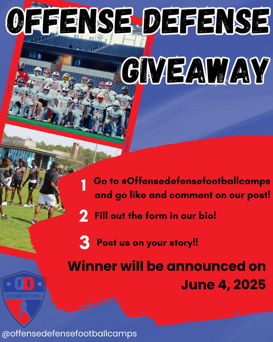 One play. One chance. One winner.
Submit your best clip, follow the steps, and you could win exclusive O-D gear 🔥
✅ Like &amp; comment on the post
✅ Fill out the form in our bio
✅ Post your video to your story
🏆 Winners drop June 4, 2025
Tag your teammates and let the clips fly!