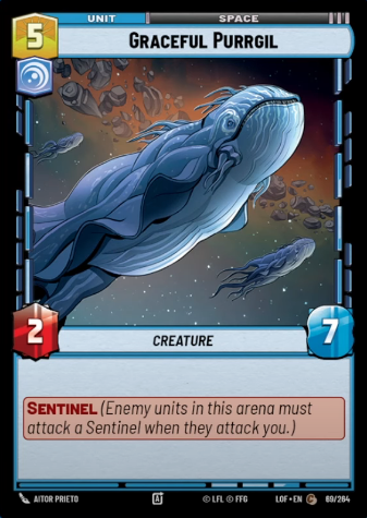 GoldenDicePod's tweet photo. Two spoilers from Les Cartes sur Table par AntreJeux Studio. More Kanan support with a 2/7 space sentinel that is a creature! Kanan can really shut down space with this unti plus his leader ability.

https://t.co/INvOjSR2Z3

#SWU https://t.co/IF5hPqrg7u