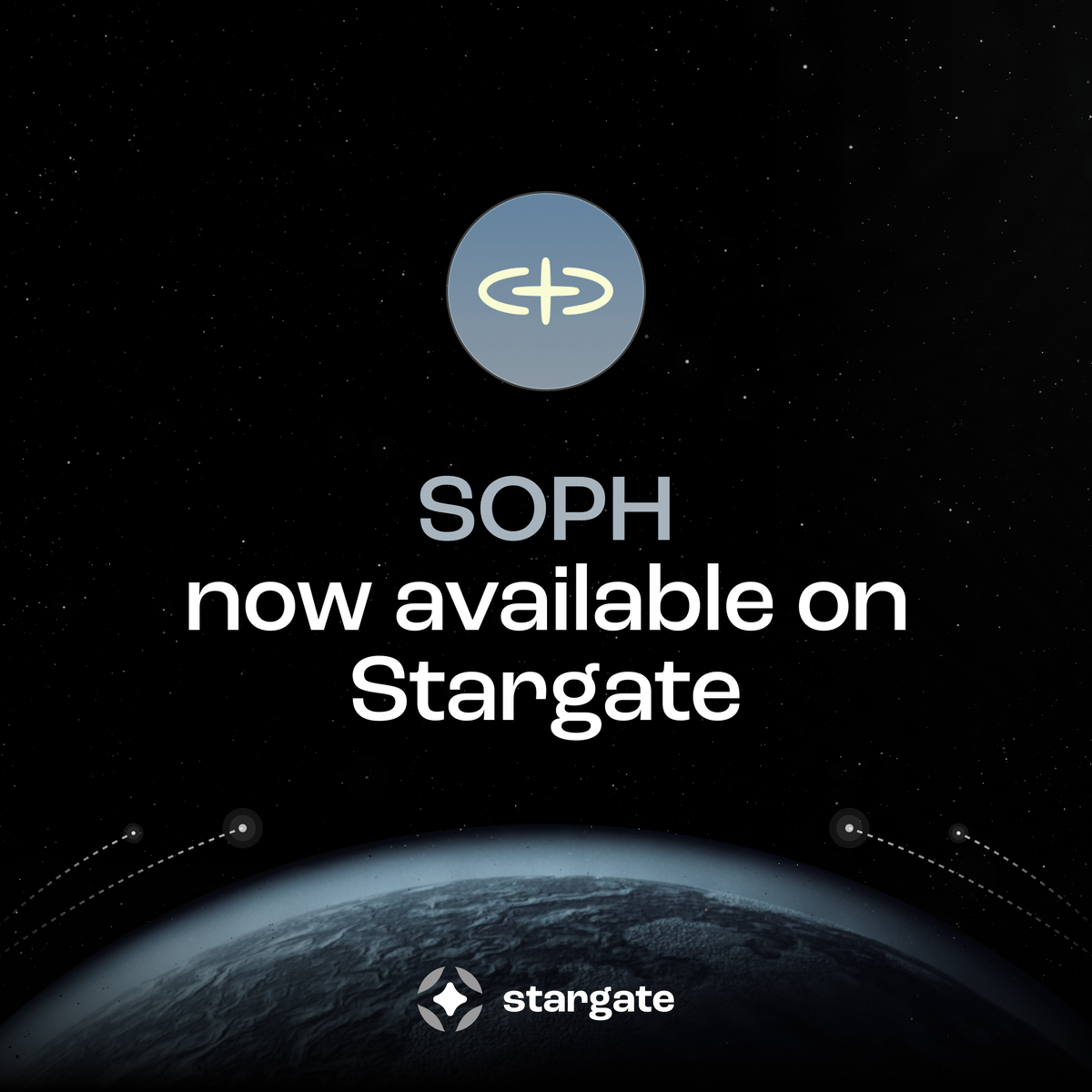 StargateFinance's tweet image. SOPH from @sophon is now available on Stargate.

Move SOPH between Sophon, Arbitrum, BNB chain, Base and Polygon, always 1:1 rate, with zero slippage.

Welcome to the Omnichain.