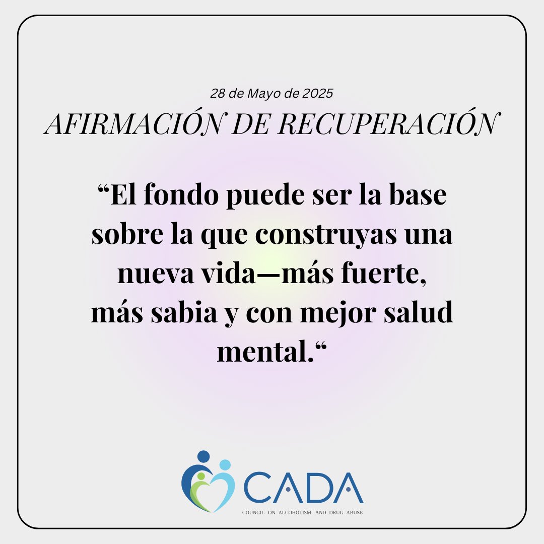 La recuperación no es de talla única. En CADA, ¡Todo se trata de TI! Apoyo personalizado para tu viaje único.