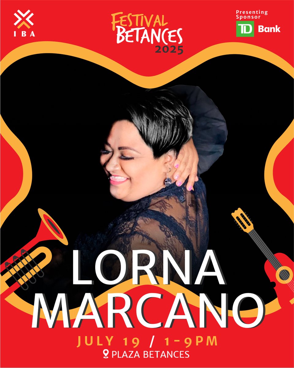 The incredible Lorna Marcano is taking the mic at Festival Betances to honor the one and only Celia Cruz, the eternal Queen of Salsa!

Don’t miss this moment:

🗓️ Saturday, July 19
📍 Plaza Betances
⏰ 1-9 PM

🎟️ brnw.ch/21wSZEY