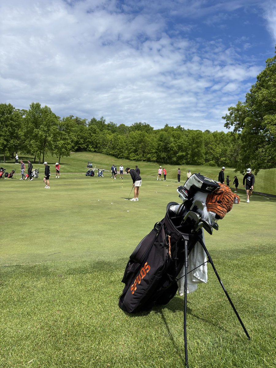 Section golf tourney for the squad today at Greystone Golf Club in Sauk Centre.
