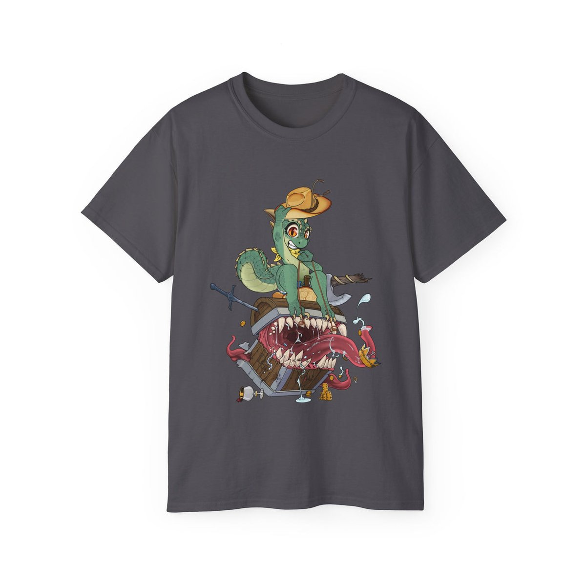 Our Mimic Rodeo by DEP is a rootin tooting good time! Watch the chompers though!

boldkobold.com/collections/ne…

#shirt #apparel #merch