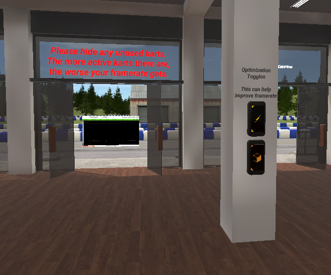 Going to push an optimization update to my go-kart world after I get some sleep.

Changes listed in comment below