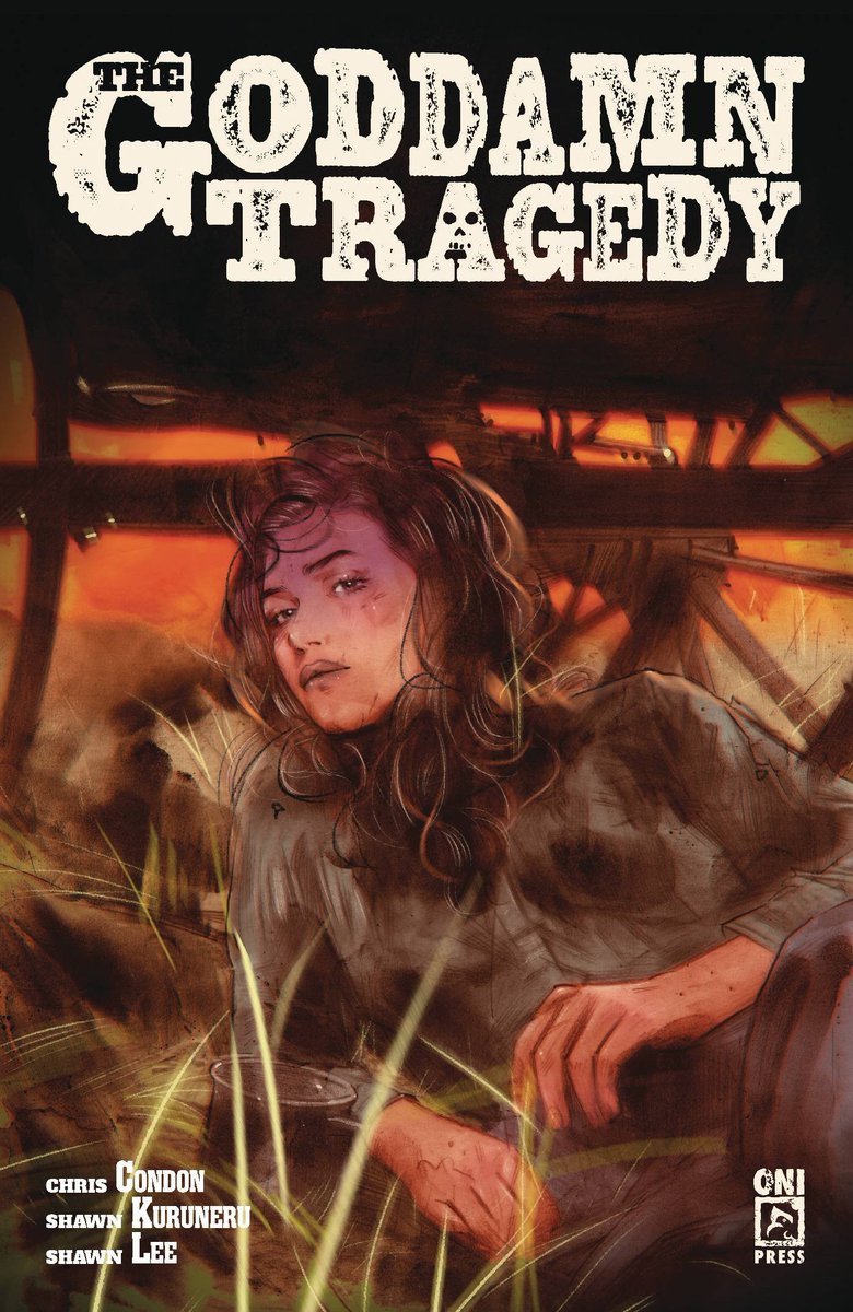 Out today in shops from <a href="/OniPress/">Oni Press</a>! The Goddamn Tragedy #1 by Chris Condon &amp; Shawn Kuruneru • Variant Cover B by Tula Lotay