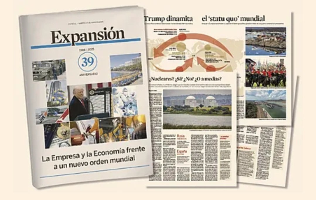 Garbineplazasu's tweet photo. Felicidades a todo el equipo de @expansioncom en su cumpleaños. A por otros tantos! https://t.co/NY82FbTQyi