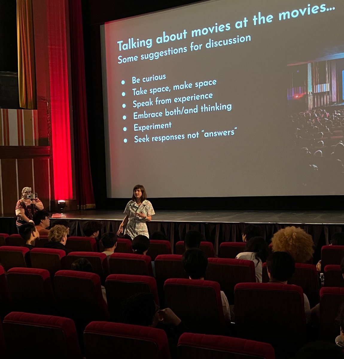 Thanks to <a href="/thecoolidge/">Coolidge Corner Theatre</a> for hosting <a href="/CRLStweets/">CRLS</a> Chinese students today for a viewing and discussion of the film en.m.wikipedia.org/wiki/The_Farew… <a href="/cambridge_cpsd/">Cambridge Schools</a> 
Watch us on <a href="/wbz/">WBZ | CBS News Boston</a> news tonight!