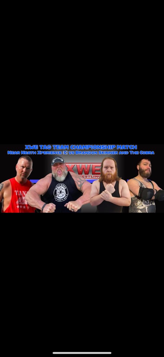andy_helton's tweet photo. The biggest match of the cobra career! Come on out and cheer on your favorite underdog 🐍 https://t.co/bOqIgBNbLr