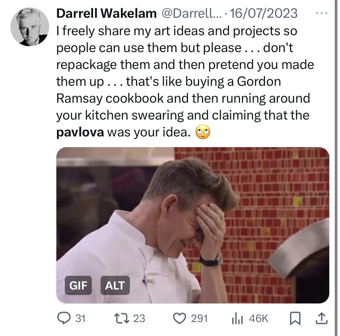 This message is pinned to my Instagram account for good reason. I’ve shared stuff there for the last three years, mainly to promote the book, and my daily work . . . but every so often I have to deal with the same issue . . . (1)