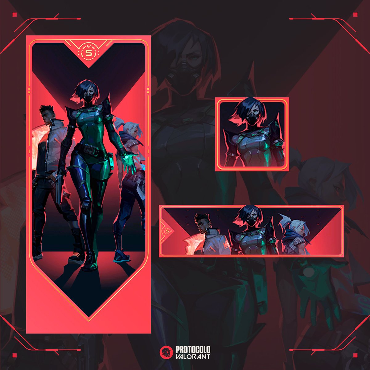 BDERADIANTE's tweet image. Nueva Tarjeta de #VALORANT: Tarjeta remasterizada 5 Years // Beta