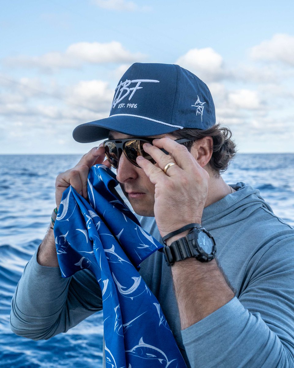 The TBF Signature Rope Cap and Nomadix TBF Bandana support science-based conservation, sustainable fisheries, and education efforts. Every purchase helps protect billfish and the ocean. Learn more: shop.billfish.org