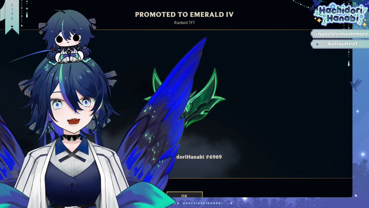"It's not easy being green." - Kermit the Frog

I made it to Emerald in TFT for the first time last night! Almost fainted right afterwards from hyperventilating out of excitement 😂😂😂