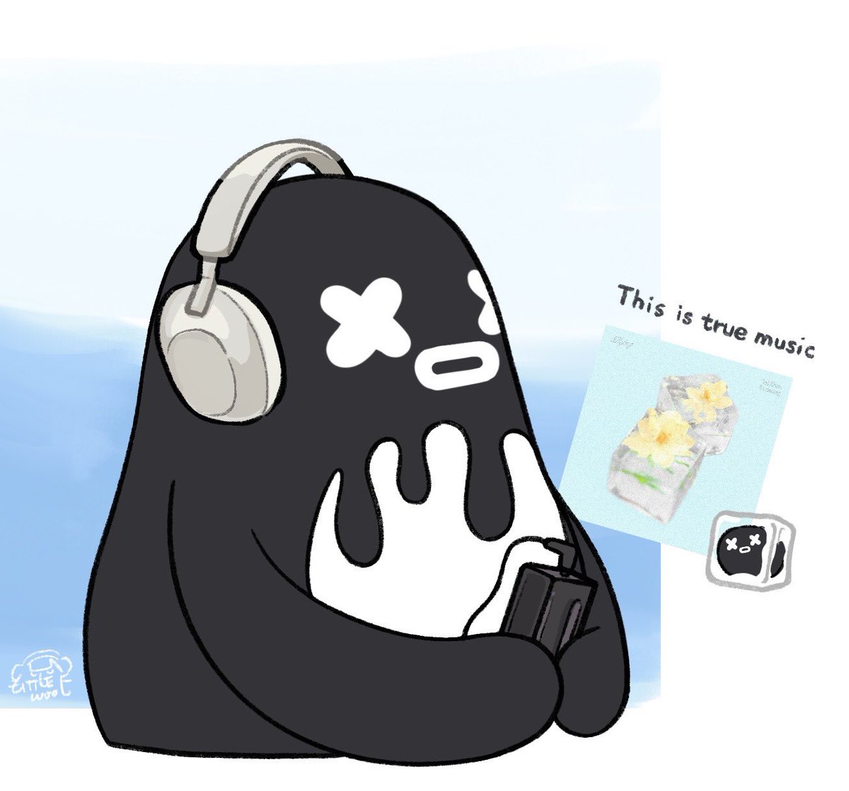 littlewoooool's tweet photo. 🐵🎧👍🏻 https://t.co/fVecBBzc1B