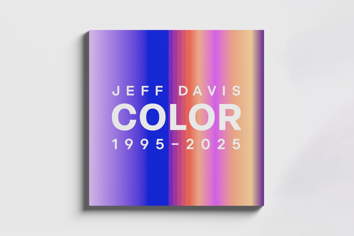 jeffgdavis's tweet image. I'm really excited to share that we've published a comprehensive catalog for my upcoming retrospective Color: 1995 - 2025 @ArtverseParis. Spanning three decades, it features a diverse selection of images showcasing my evolution from traditional painting and printmaking to digital…