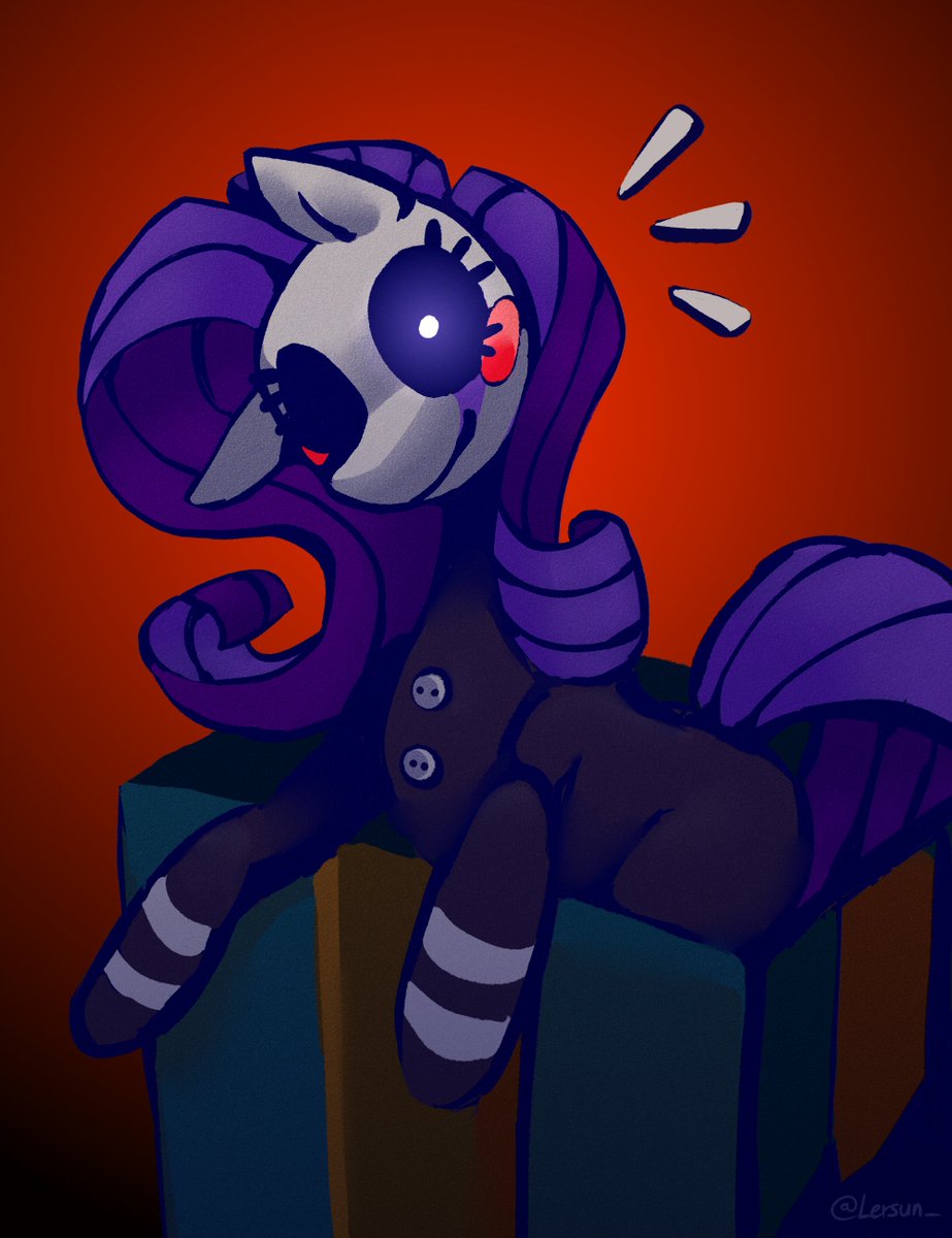 Lersun_'s tweet photo. #FNAF #mylittlepony #mlp #FiveNightsAtFreeddys https://t.co/pCzJtc4m5Y