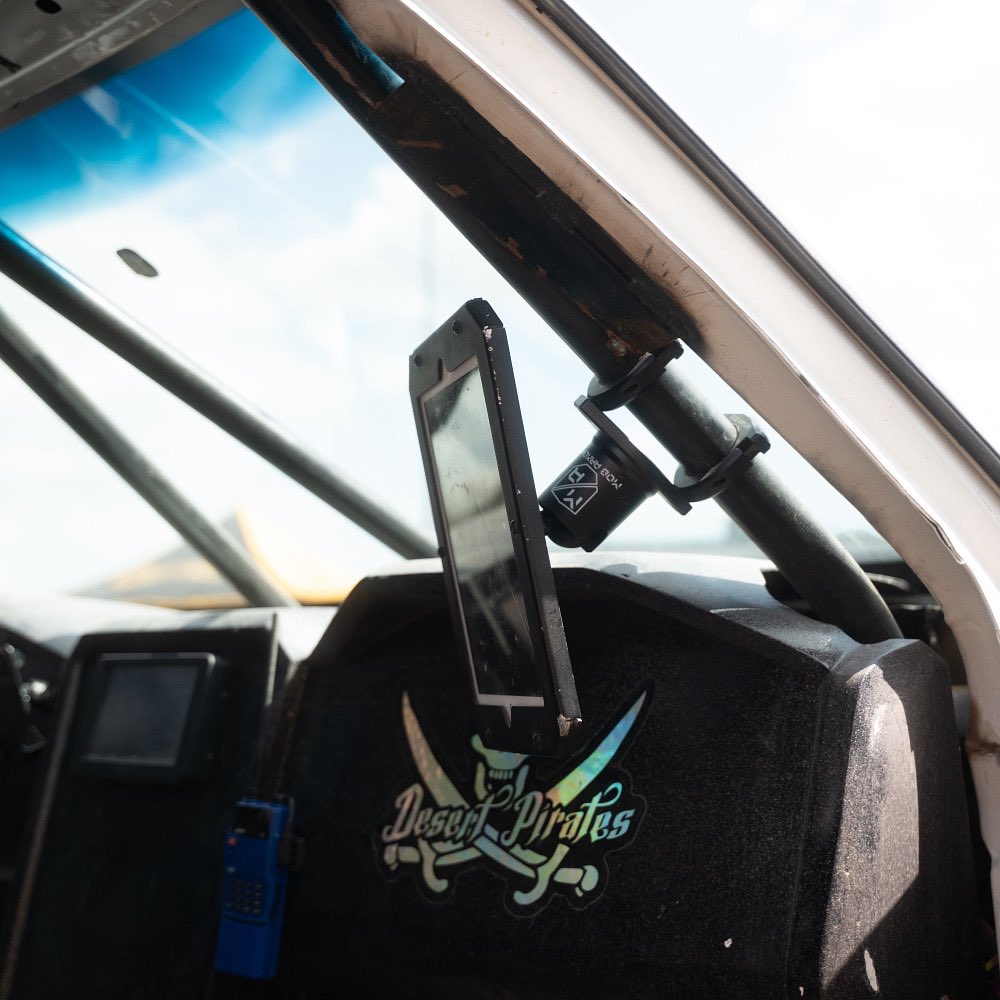 When the terrain gets wild, you need gear that won’t back down. Our Mob Armor Quick-Release Tablet Mount powered through every bump, jump, and rough patch in @thedesertpirates race vehicle — and it’s ready for whatever you throw at it. #mobarmor 

Elevate your setup today