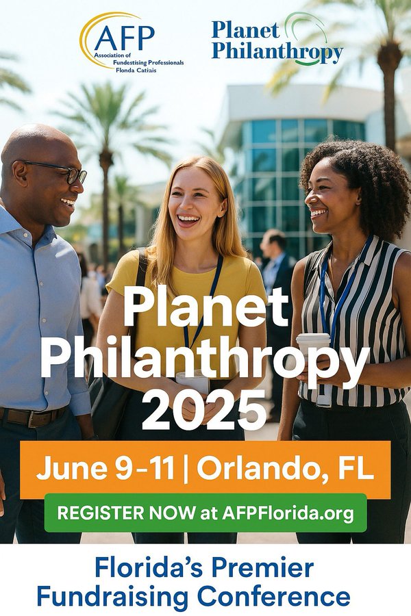 Will I see YOU at Planet Philanthropy 2025? Please reach out and let's connect in Orlando! <a href="/AFPFL/">AFP Florida</a> <a href="/AFPBigBend/">AFP Big Bend</a> #fundraising #nonprofits