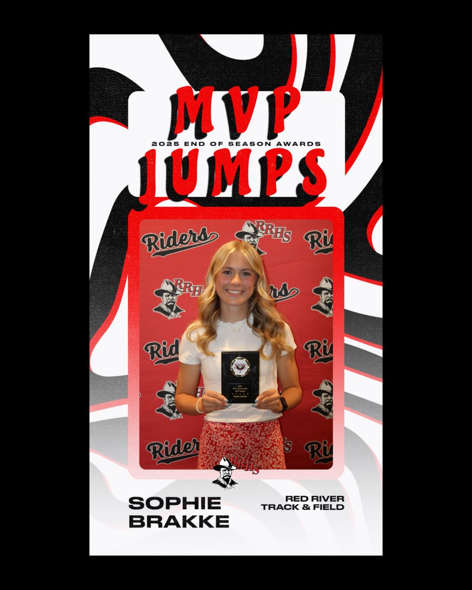 rrgirlsxctf (@rrgirlsxctf) on Twitter photo 2025 END OF SEASON AWARDS voted on by the coaches. <a href="/RRHSactivities/">Red River High School Activities</a>
<a href="/GFThrowers/">GF Throwers</a>
🔴 MOST VALUABLE DISTANCE- Ava Parks
🔴 MOST VALUABLE SPRINTS- Bryn Larson.
🔴 MOST VALUABLE THROWS- Abby Baker.
🔴 MOST VALUABLE JUMPS- Sophie Brakke. 2025 END OF SEASON AWARDS voted on by the coaches. <a href="/RRHSactivities/">Red River High School Activities</a>
<a href="/GFThrowers/">GF Throwers</a>
🔴 MOST VALUABLE DISTANCE- Ava Parks
🔴 MOST VALUABLE SPRINTS- Bryn Larson.
🔴 MOST VALUABLE THROWS- Abby Baker.
🔴 MOST VALUABLE JUMPS- Sophie Brakke.
