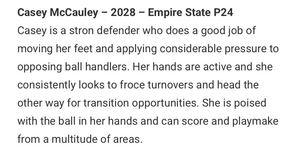 Casey McCauley (@_casey_mccauley) on Twitter photo Thank you <a href="/JrAllStarBB/">Jr. All-Star Girls Basketball</a>
Select Events Atlantic City, NJ
<a href="/ESBC_BlueFlames/">Empire</a> <a href="/IHABasketball_/">IHA Girls Basketball</a> Thank you <a href="/JrAllStarBB/">Jr. All-Star Girls Basketball</a>
Select Events Atlantic City, NJ
<a href="/ESBC_BlueFlames/">Empire</a> <a href="/IHABasketball_/">IHA Girls Basketball</a>