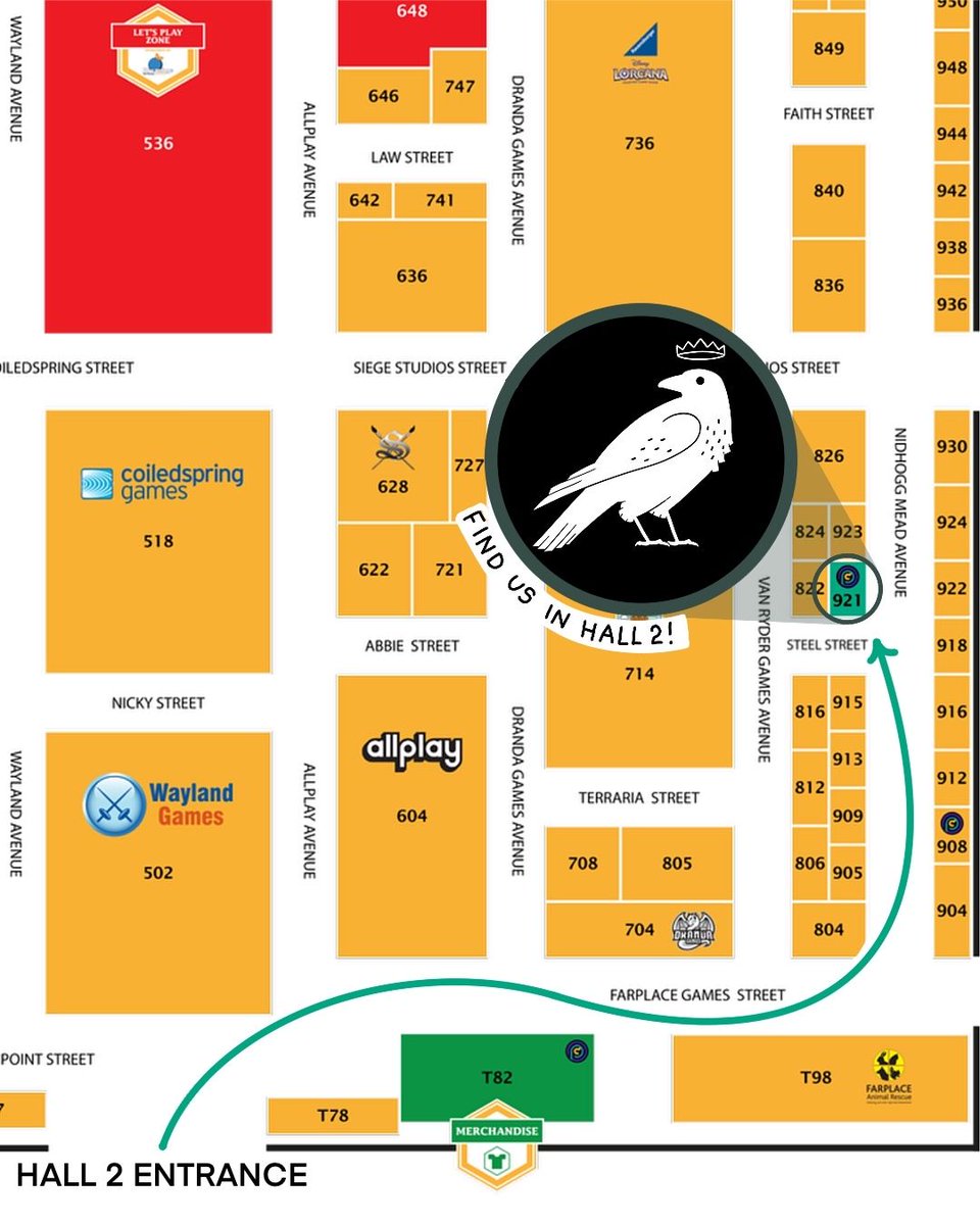 Crow & Crown 👑 (@crowcrownstudio) on Twitter photo Here’s how to find us at <a href="/UKGamesExpo/">UK Games Expo</a> this weekend! Drop by for exclusive pin collective pins, your copy of Mausoleum, or… the VERY last hardcover copies of Herbarium, courtesy of that one box we found at the back of a cupboard!
See you there! ✨ Here’s how to find us at <a href="/UKGamesExpo/">UK Games Expo</a> this weekend! Drop by for exclusive pin collective pins, your copy of Mausoleum, or… the VERY last hardcover copies of Herbarium, courtesy of that one box we found at the back of a cupboard!
See you there! ✨
