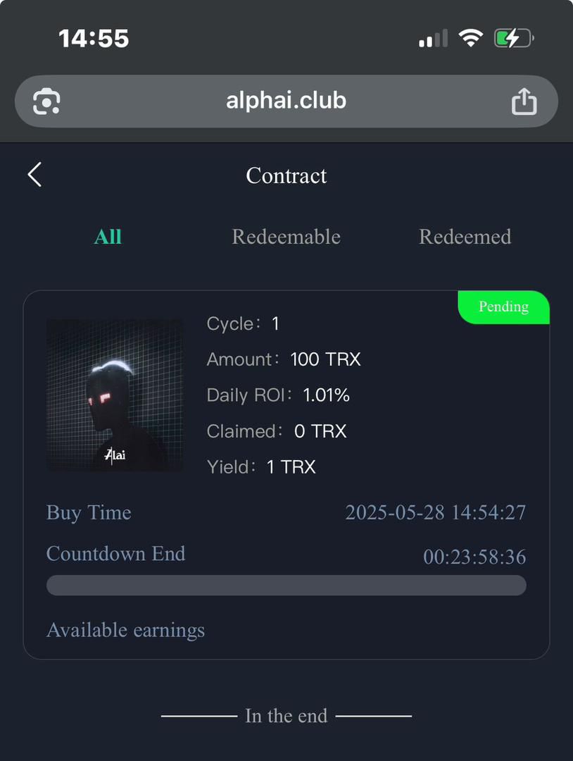 Hope__drew's tweet photo. New update 
Refer one person get 1trx just as we did on COINVERSE 

*NEW FREE TRX UPDATE !!✅*

       *ALPHA AI*
Register on the AlphAI platform and receive 100 TRX contract experience credits.
https://t.co/ZAoWxDURMo https://t.co/kkL58HK6lT