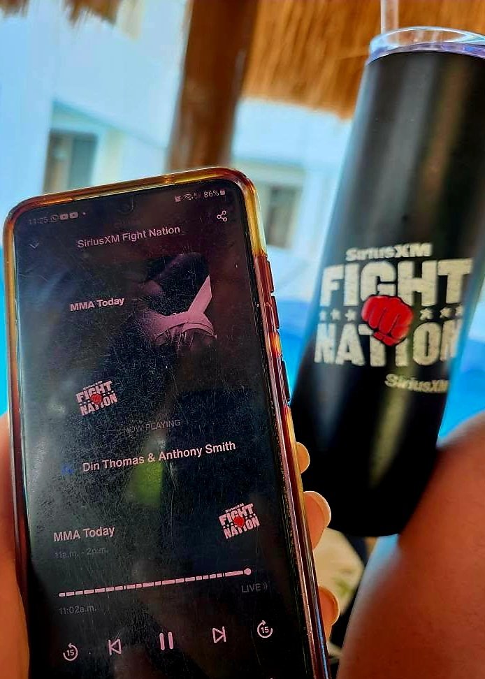 Andrea de Almeida (@mrsjohnnyluv) on Twitter photo <a href="/MMAonSiriusXM/">MMA on SiriusXM</a> <a href="/DinThomas/">Din Thomas</a> <a href="/blanchfield_mma/">Erin Blanchfield</a> <a href="/ianheinischmma/">Ian Heinisch</a> 🇲🇽 & 🌮🍹 & 🌞🌴 & <a href="/MMAonSiriusXM/">MMA on SiriusXM</a>
Dia perfecto 🔥 <a href="/MMAonSiriusXM/">MMA on SiriusXM</a> <a href="/DinThomas/">Din Thomas</a> <a href="/blanchfield_mma/">Erin Blanchfield</a> <a href="/ianheinischmma/">Ian Heinisch</a> 🇲🇽 & 🌮🍹 & 🌞🌴 & <a href="/MMAonSiriusXM/">MMA on SiriusXM</a>
Dia perfecto 🔥