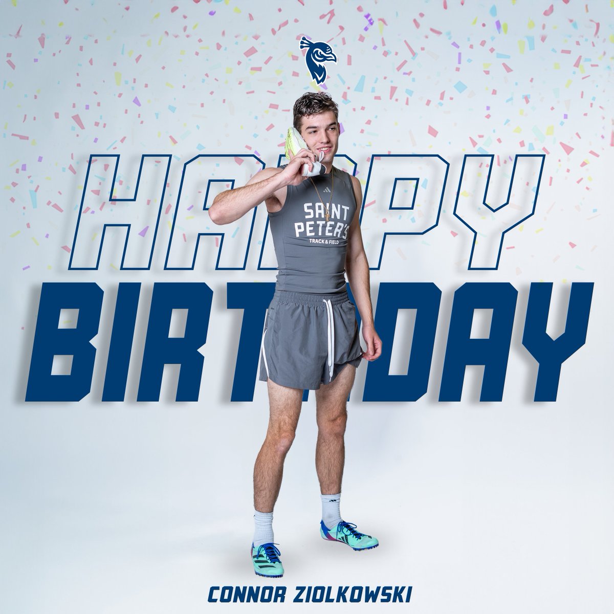 Happy birthday to our favorite 400m hurdler! We hope you have an amazing day Connor!! 🎉🎂🥳

#StrutUp 🦚