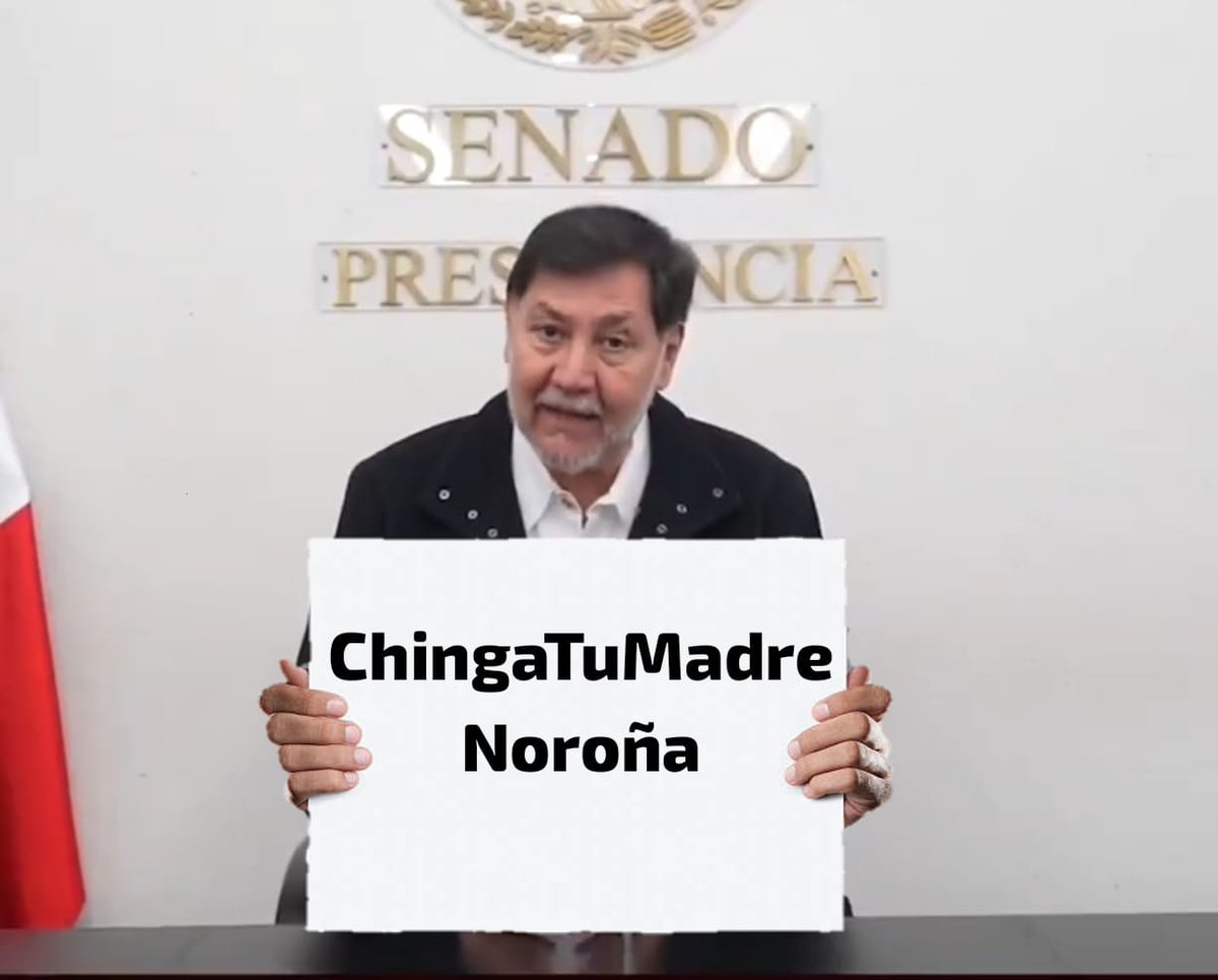 <a href="/proceso/">Proceso</a> #ChingaTuMadreNoroña 
<a href="/fernandeznorona/">Fernández Noroña</a>