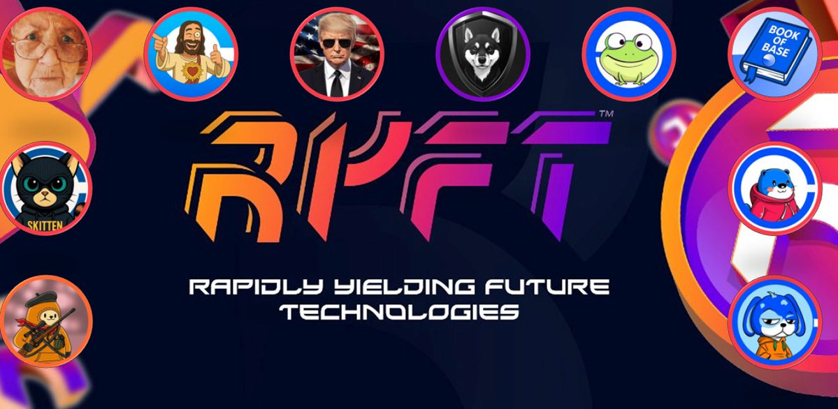 RYFT (@entertheryft) on Twitter photo Enter the RYFT - #001
x.com/i/spaces/1jMKg…
⏰5/28/2025 @ 5pm EST (TODAY < 4 hours)
🗣️Hosts & Guests:
<a href="/EntertheRYFT/">RYFT</a>
<a href="/JKCharters/">Jordan Charters | Aggregated</a>
<a href="/Nakamoto16J/">Nakamoto</a>
<a href="/yourwifeETH/">yourwife.eth</a>
💥Projects:
<a href="/CocoroBlackShib/">Cocoro</a>
<a href="/ChristIsKing_io/">Christ is King</a>
<a href="/Satothedog/">Sato The Dog</a>
<a href="/frocisbased/">Froc</a>
<a href="/Agent_47_Trump/">Agent 47</a>
<a href="/OfficialSkitten/">SKITTEN_OFFICIAL</a> Enter the RYFT - #001
x.com/i/spaces/1jMKg…
⏰5/28/2025 @ 5pm EST (TODAY < 4 hours)
🗣️Hosts & Guests:
<a href="/EntertheRYFT/">RYFT</a>
<a href="/JKCharters/">Jordan Charters | Aggregated</a>
<a href="/Nakamoto16J/">Nakamoto</a>
<a href="/yourwifeETH/">yourwife.eth</a>
💥Projects:
<a href="/CocoroBlackShib/">Cocoro</a>
<a href="/ChristIsKing_io/">Christ is King</a>
<a href="/Satothedog/">Sato The Dog</a>
<a href="/frocisbased/">Froc</a>
<a href="/Agent_47_Trump/">Agent 47</a>
<a href="/OfficialSkitten/">SKITTEN_OFFICIAL</a>