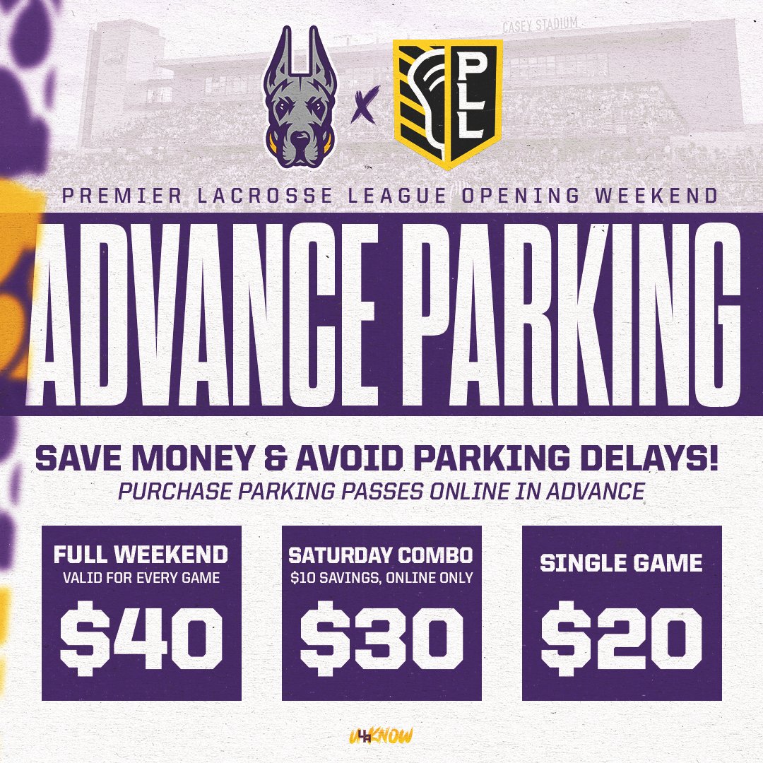 UAlbany Sports (@ualbanysports) on Twitter photo The <a href="/PremierLacrosse/">Premier Lacrosse League</a> League is in Albany! 🙌
Who's coming out this weekend?!?!
Make sure you purchase your parking in advance to save time on gameday 🚗
➡️tinyurl.com/2chn8tt5
#UAUKNOW The <a href="/PremierLacrosse/">Premier Lacrosse League</a> League is in Albany! 🙌
Who's coming out this weekend?!?!
Make sure you purchase your parking in advance to save time on gameday 🚗
➡️tinyurl.com/2chn8tt5
#UAUKNOW