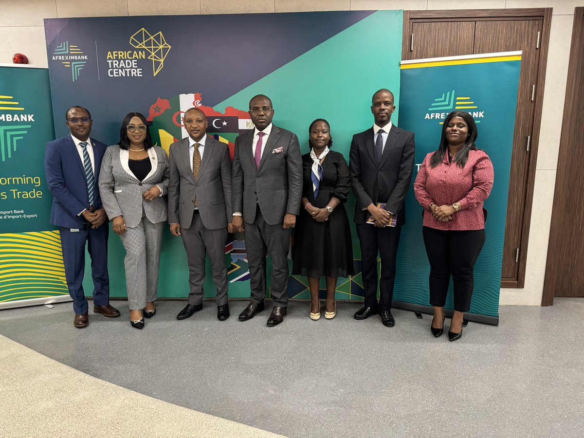 Amb. Isaac Parashina (@iparashina) on Twitter photo Pleased to meet Mr. Alain Thierry (AT) Mbonguรฉ, Afreximbankโs Ag. RCOO & Head of Mission โ Anglophone West Africa, in Abuja for discussions on preparations for the upcoming <a href="/afreximbank/">African Export-Import Bank - Afreximbank</a> Annual General Meeting, set for 25โ28 June 2025 in Abuja, Nigeria. Looking forward to a Pleased to meet Mr. Alain Thierry (AT) Mbonguรฉ, Afreximbankโs Ag. RCOO & Head of Mission โ Anglophone West Africa, in Abuja for discussions on preparations for the upcoming <a href="/afreximbank/">African Export-Import Bank - Afreximbank</a> Annual General Meeting, set for 25โ28 June 2025 in Abuja, Nigeria. Looking forward to a