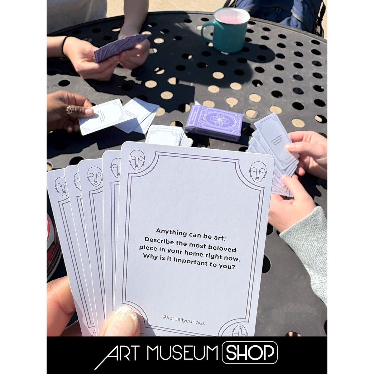 ✨ New in the Museum Store! ✨

We're excited to introduce Actually Curious — a card game that helps you build deeper connections through meaningful questions. Thoughtfully designed to spark empathy, understanding, and curiosity.