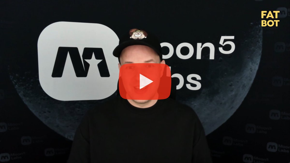 The new #FATTY video Update is live!
#FatBotDevelopment

As a part of the pre-TGE strategy, we’ll share recap posts about FatBot features on every channel starting today!

youtu.be/w3xJ3ISKDYU

Goal: When TGE arrives, everyone new will see why #FatBot is the greatest trading