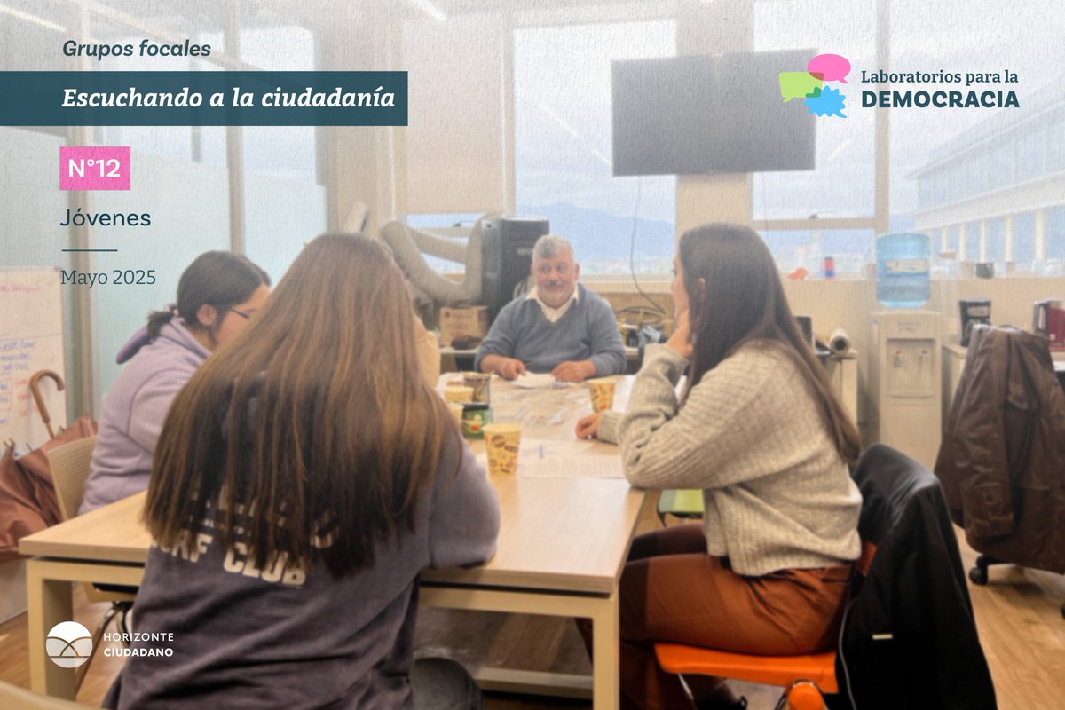 🔹 𝗟𝗮𝗯𝗼𝗿𝗮𝘁𝗼𝗿𝗶𝗼𝘀 𝗣𝗿𝗼𝗴𝗿𝗮𝗺𝗮́𝘁𝗶𝗰𝗼𝘀 𝗽𝗮𝗿𝗮 𝗹𝗮 𝗗𝗲𝗺𝗼𝗰𝗿𝗮𝗰𝗶𝗮

📍 Seguimos avanzando por los territorios realizando el grupo focal N°12 junto a jóvenes de la Región de O’Higgins, consolidando la segunda sesión fuera de la RM.  #ParticipaciónCiudadana