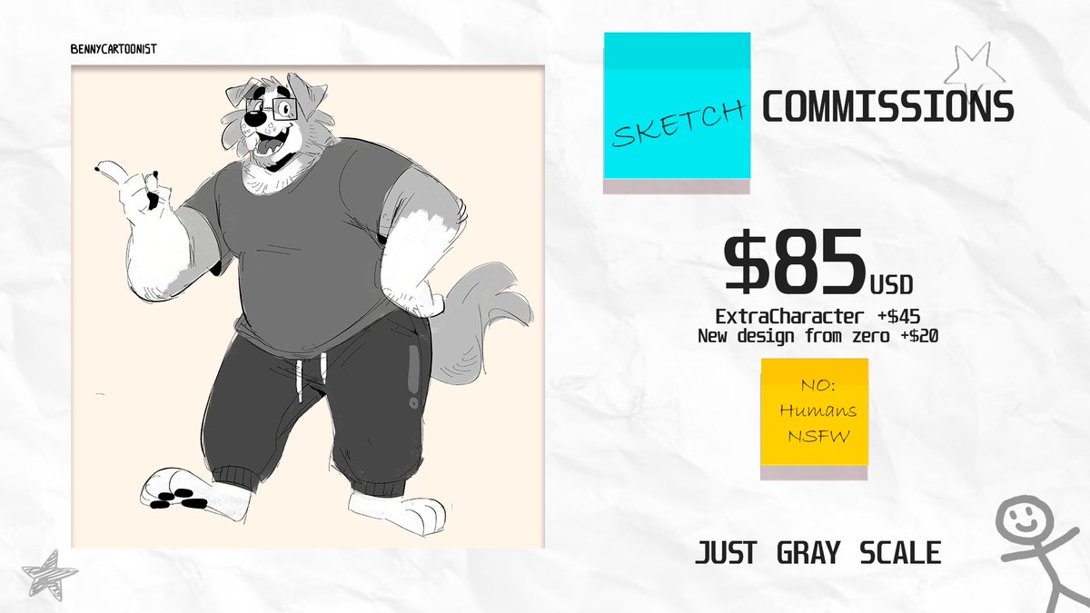 SKETCH C0MM1SS10NS OPEN!✨

if you are interested please fill the f0rm BELOW!

Shares are appreciated! THANKIES✨💖✨