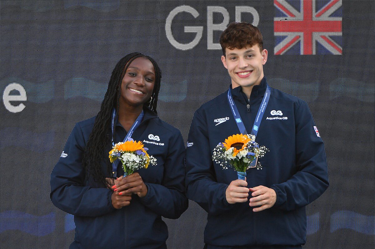 Springboard success on the European stage! 🥳💪

Noah Penman - 3m Springboard 🥈

Amy Rollinson and Desharne Bent-Ashmeil - Women’s 3m Synchro 🥉

Leon Baker and Hugo Thomas - Men’s 3m Synchro 🥉

Desharne Bent-Ashmeil and Ben Cutmore - Mixed 3m Synchro 🥉

📸: <a href="/EuroAquatics/">European Aquatics</a>