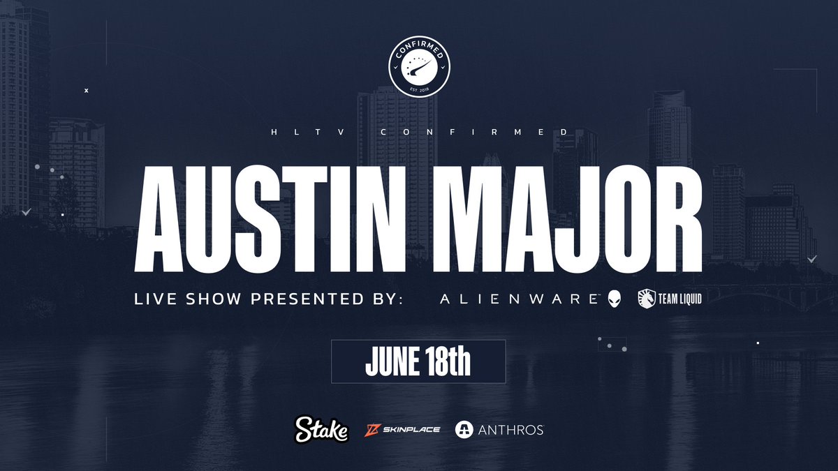 We are coming to Austin! 🇺🇸🦅

Our next live show will be brought to you in partnership with <a href="/Alienware/">ALIENWARE</a> and <a href="/TeamLiquid/">Team Liquid</a> 

Ticket sales (and special merch bundle!) go live on Friday at 19:00 CEST/12:00 CDT - links in replies 👇