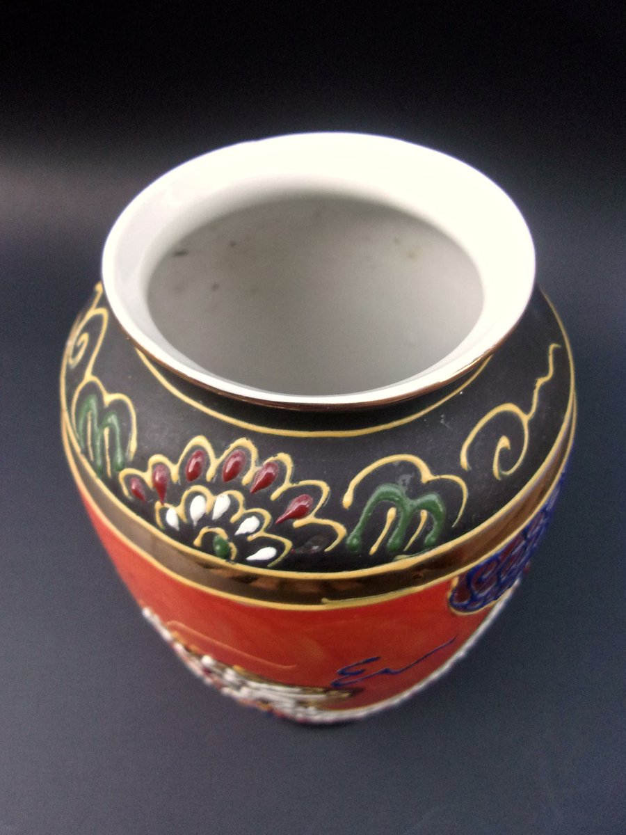 renaissancefai's tweet image. Renaissance Fair
@renaissancefai
·
1s
Dragonware Moriage Japan Vase, Orange Porcelain Hand Painted, Black Gold Trim, Vintage etsy.com/listing/431186……? #vase #vintage #Japanese #dragonware #orange #Asian #Chinese #handpainted #ceramic #moriage #gold #black #porcelain #Fall